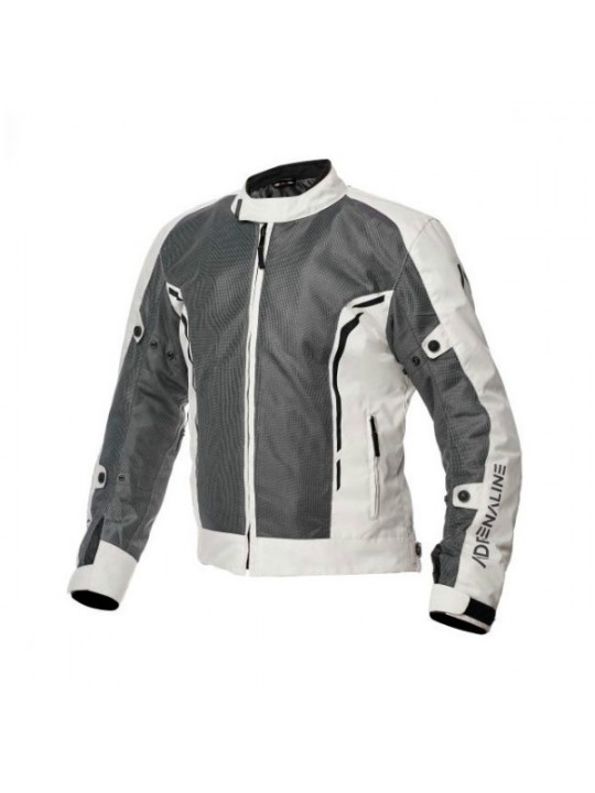Geaca moto Adrenaline Meshtec 2.0 gri deschis