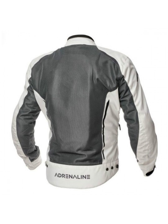 Geaca moto Adrenaline Meshtec 2.0 gri deschis