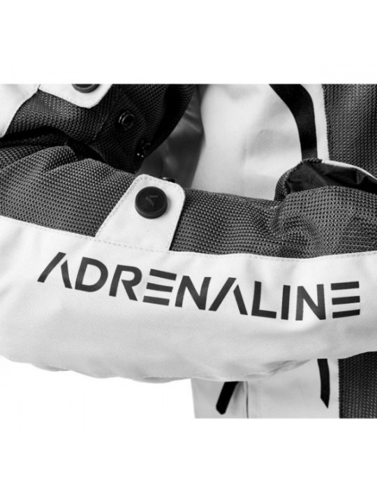 Geaca moto Adrenaline Meshtec 2.0 gri deschis