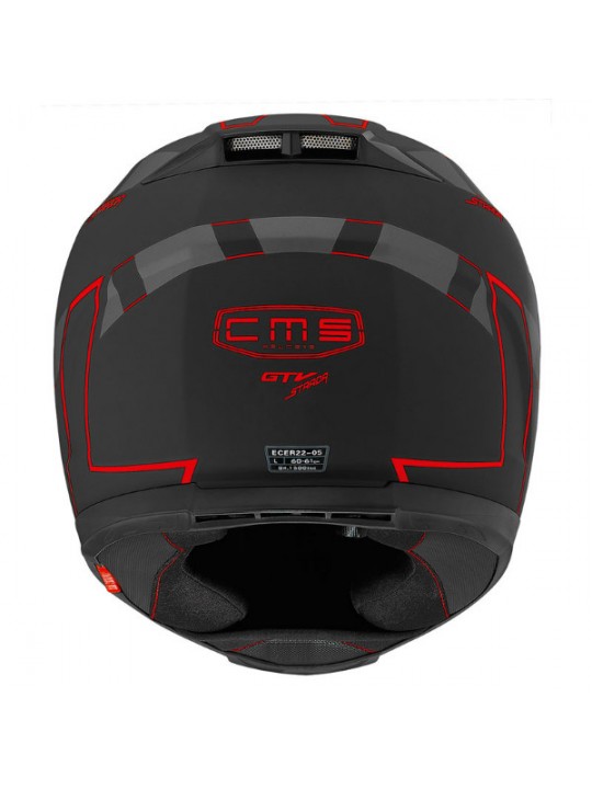 Casca moto integrala CMS GTV Strada Red