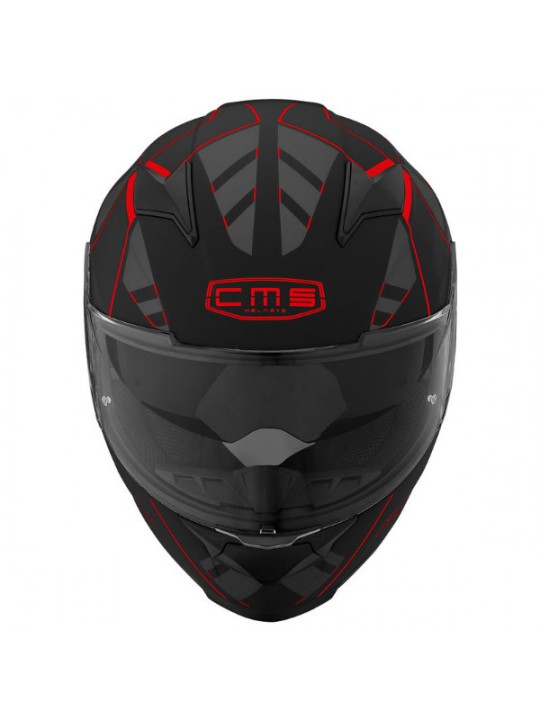 Casca moto integrala CMS GTV Strada Red