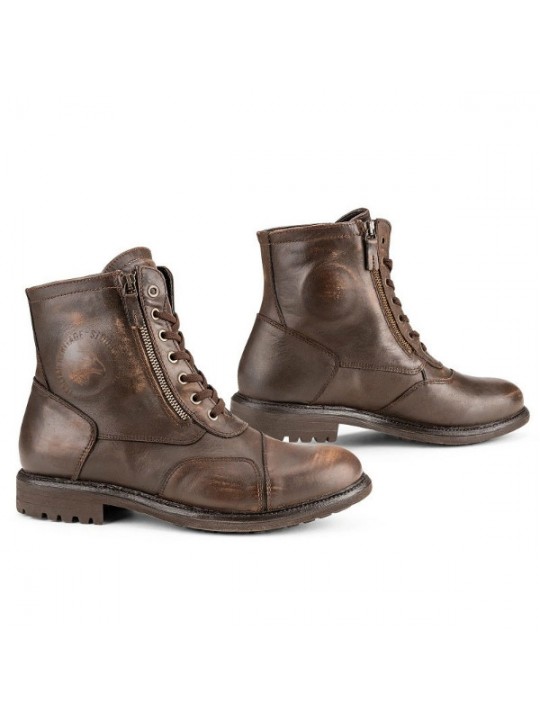 Ghete moto Falco Aviator brown