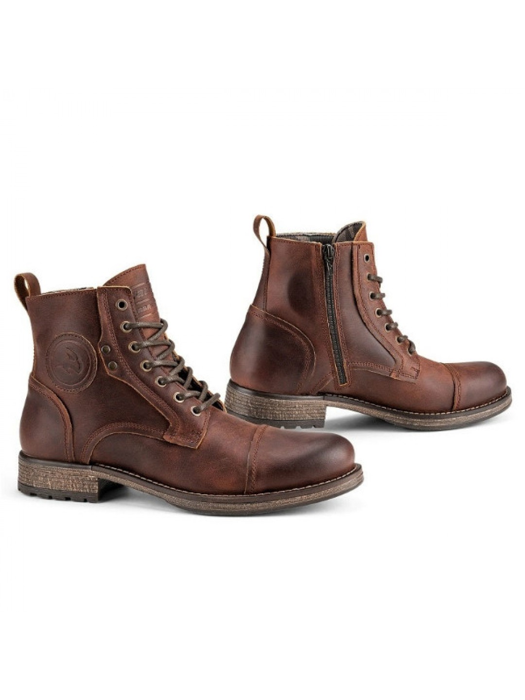 Ghete moto Falco Kaspar brown