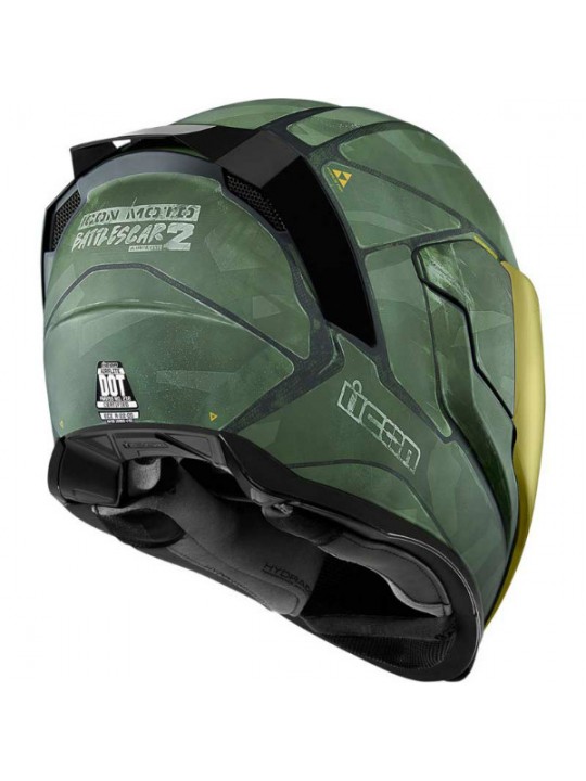 Casca moto ICON Airflite Battlescar 2
