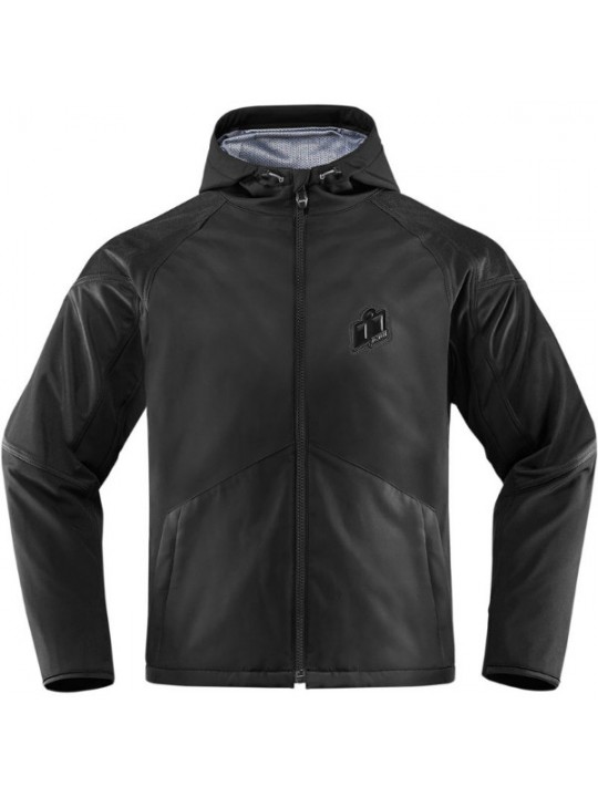 Geaca moto ICON MERC STEALTH WP1 black