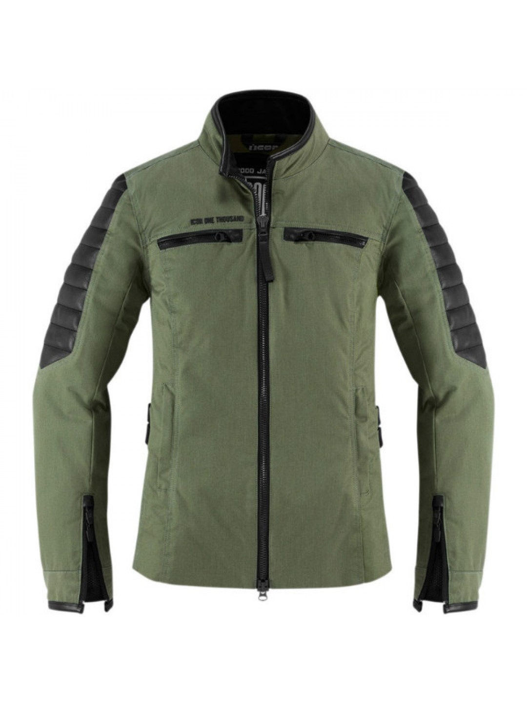 Geaca moto dama ICON 1000 MH1000 green