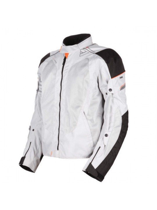 Geaca moto Modeka Upswing light gray