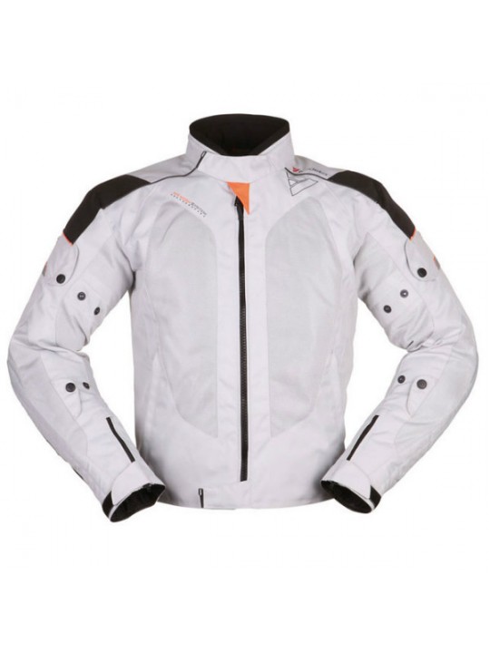 Geaca moto Modeka Upswing light gray
