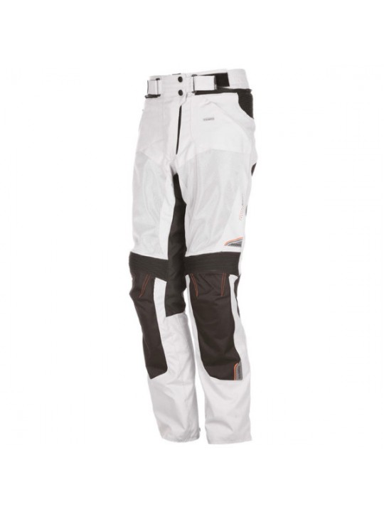 Pantaloni moto textil Modeka Upswing Lady light grey