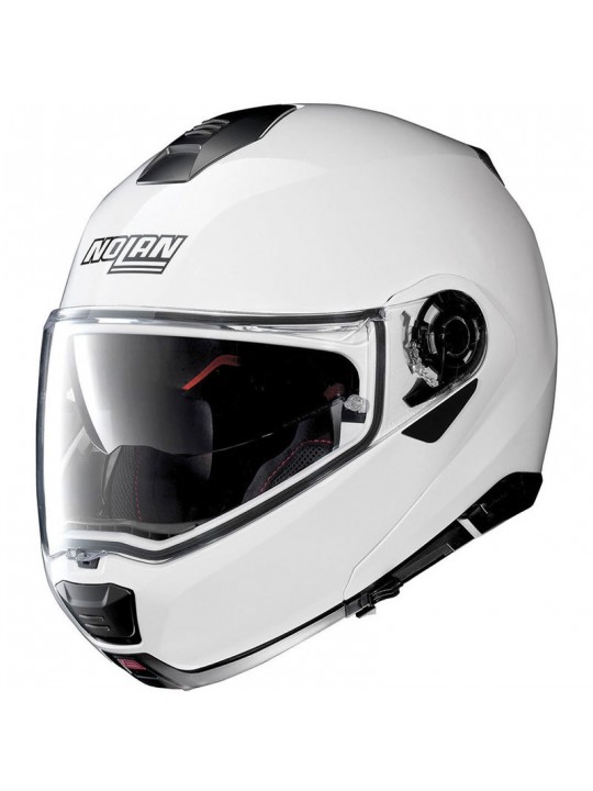 Casca moto flip-up Nolan N100-5 Special N Com pure white
