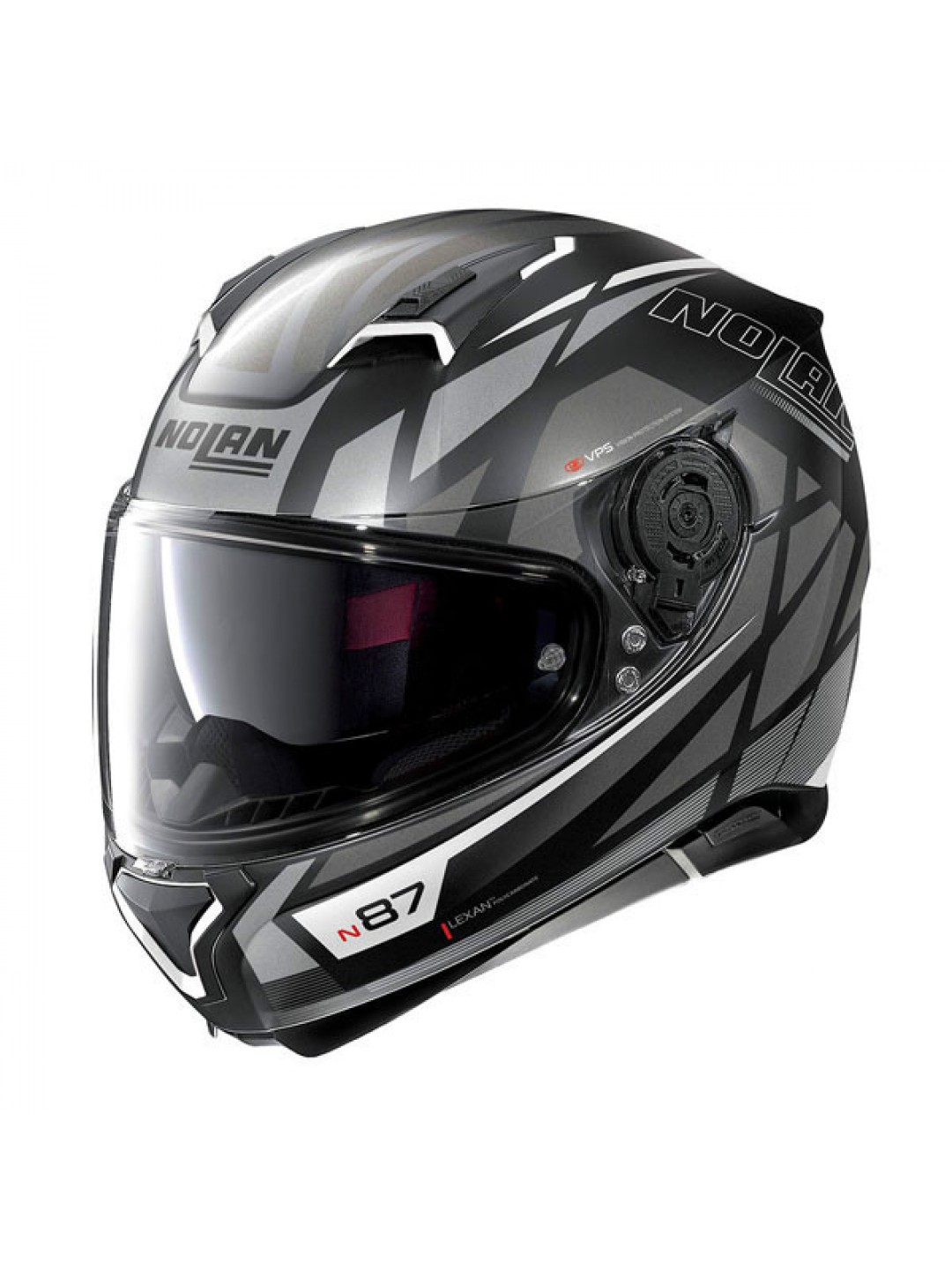 Casca moto integrala Nolan N87 Originality N Com negru mat