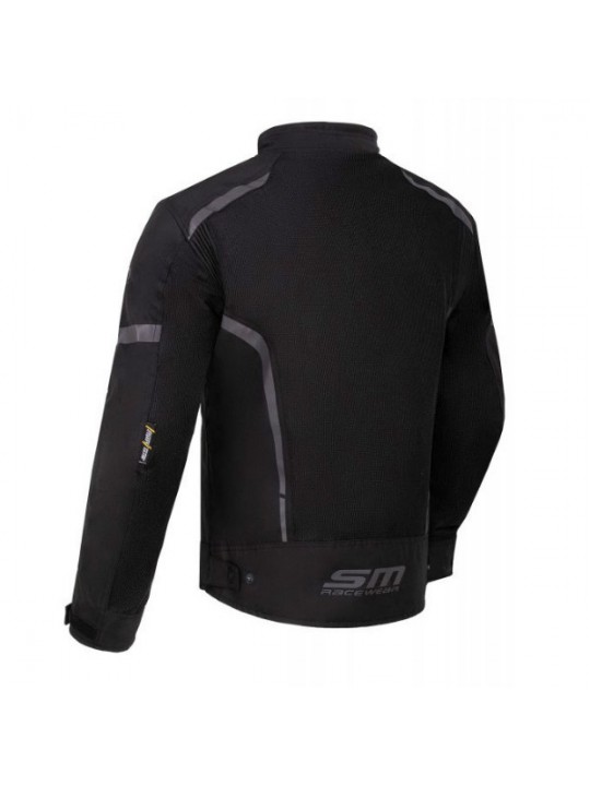 Geaca moto textil SM Racewear Mesh 2.0 black