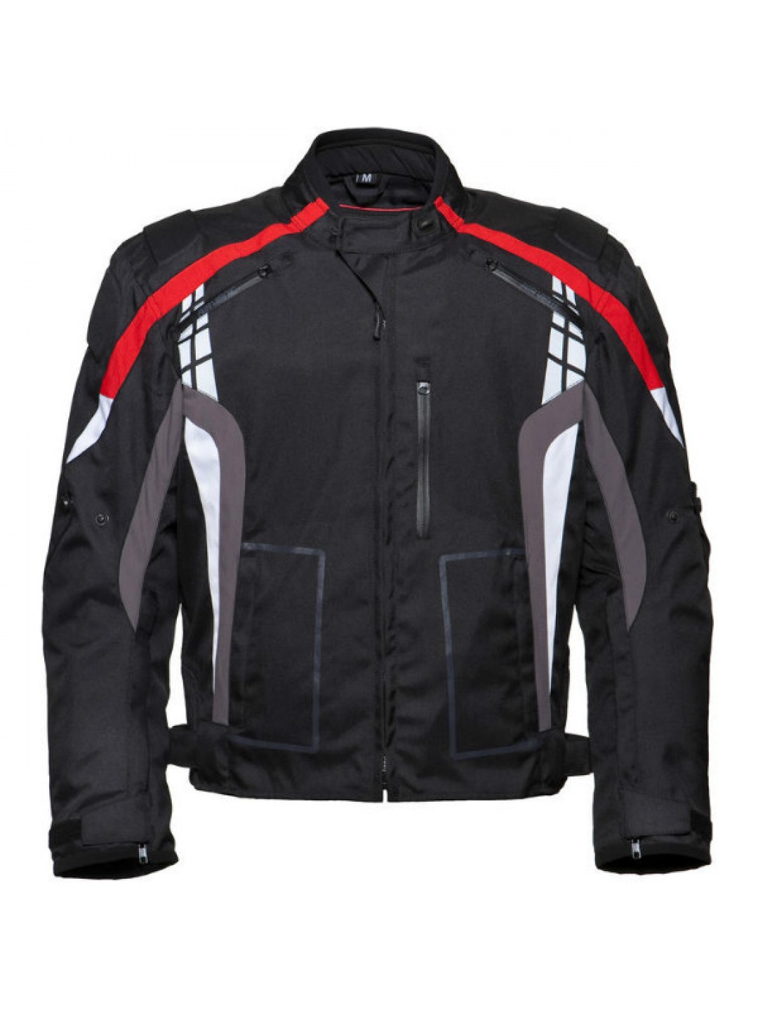 Geaca moto textil SM-08 Riga II red