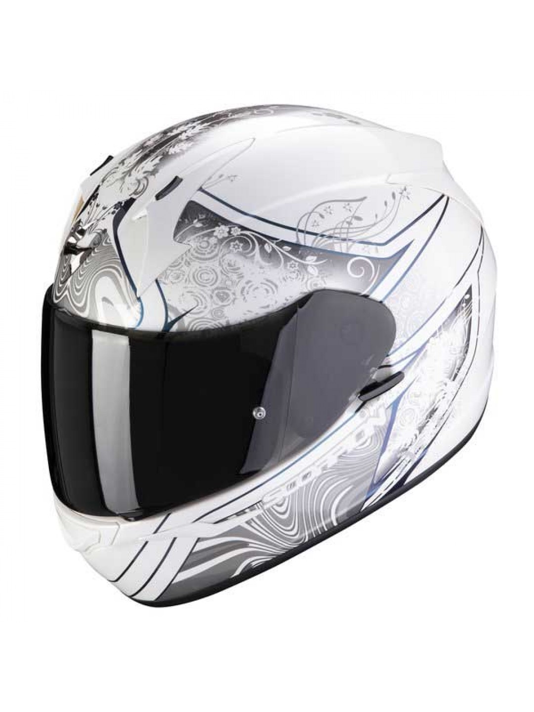 Casca moto integrala Scorpion Exo 390 Clara Alb