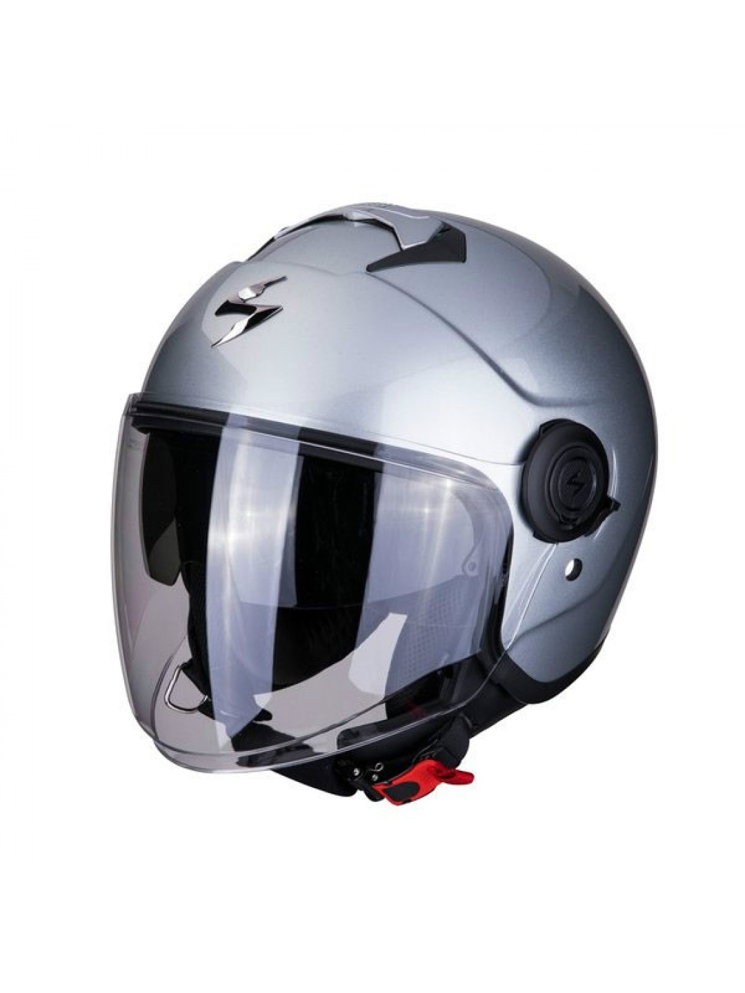 Casca moto open face Scorpion Exo-City argintiu