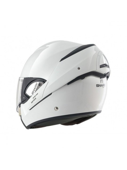 Casca moto modulara Shark Evoline series 3 alba