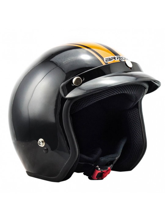 Casca open face Arrow AV-47 black