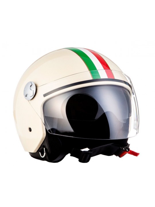 Casca open face Arrow AV-63 Italy Creme