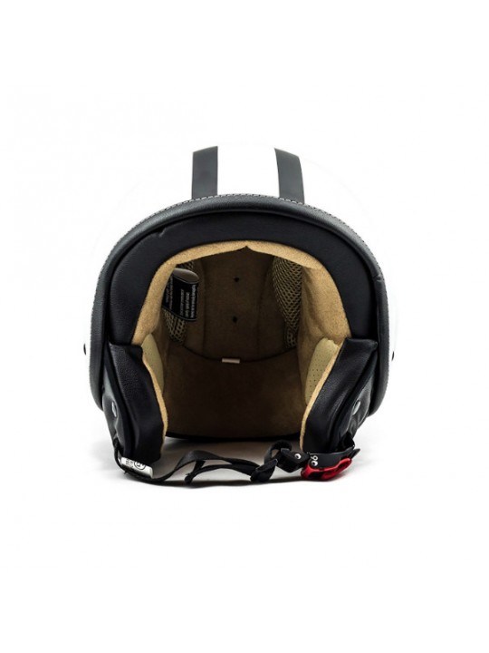 Casca open face Soxon SP-301 White Star