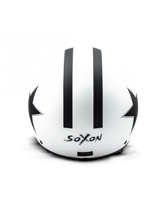 Casca open face Soxon SP-301 White Star