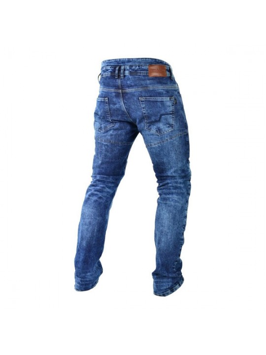 Blugi moto Trilobite Micas albastru
