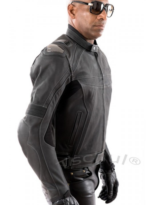 Geaca moto piele Tschul Fast Track