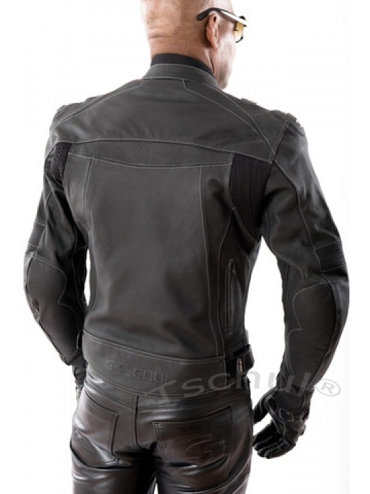 Geaca moto piele Tschul Fast Track