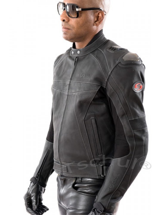 Geaca moto piele Tschul Fast Track