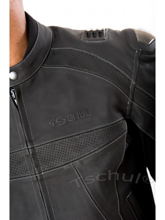 Geaca moto piele Tschul Fast Track