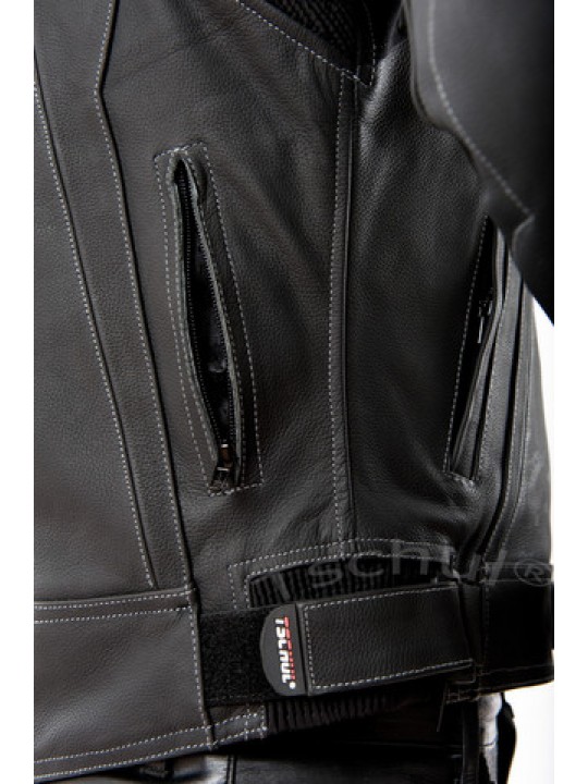 Geaca moto piele Tschul Fast Track