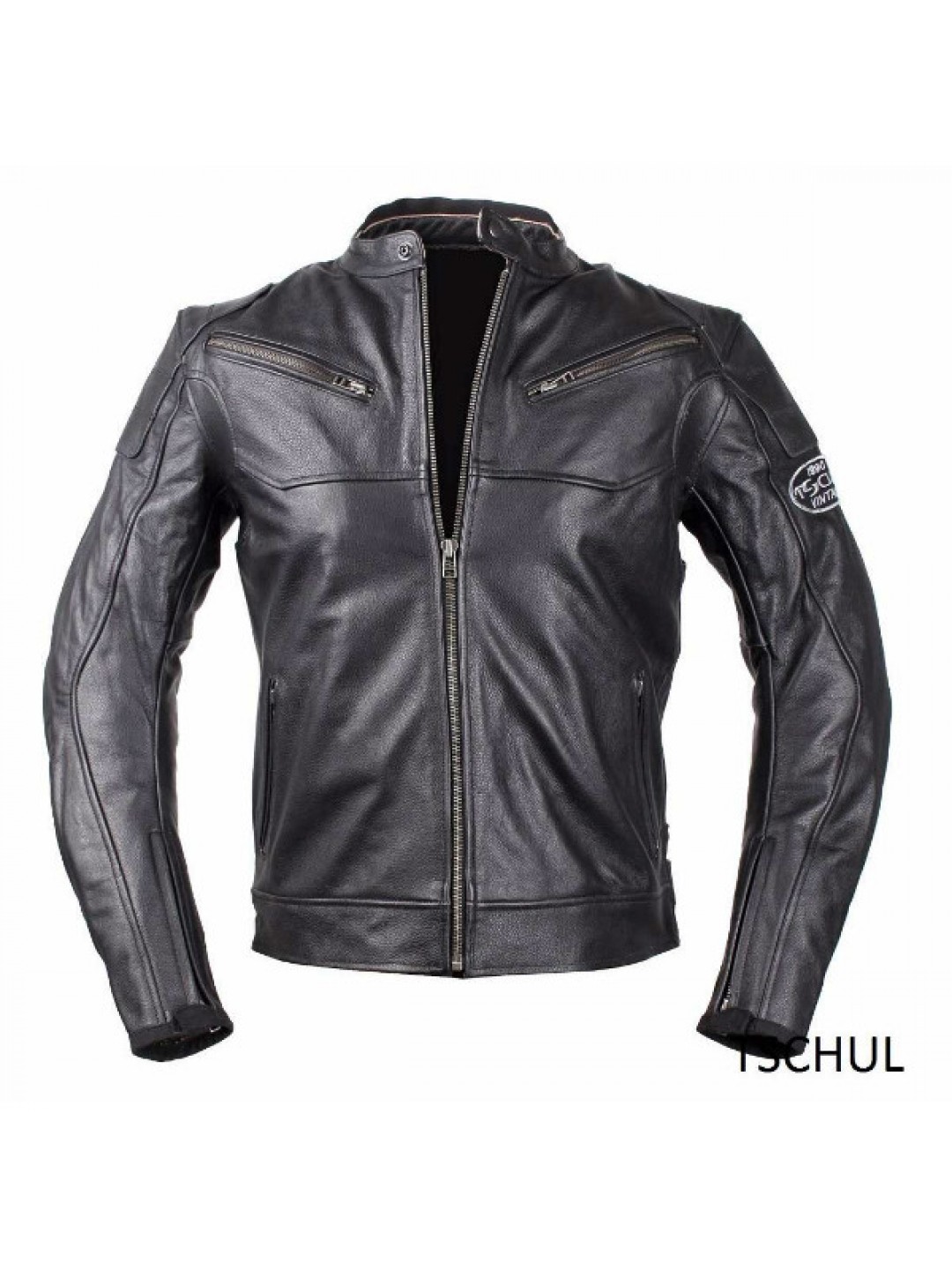 Geaca moto piele Tschul Vintage black