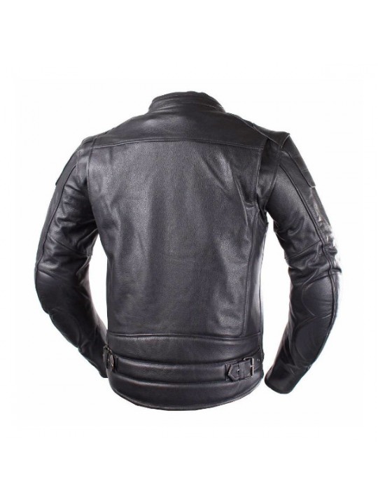 Geaca moto piele Tschul Vintage black