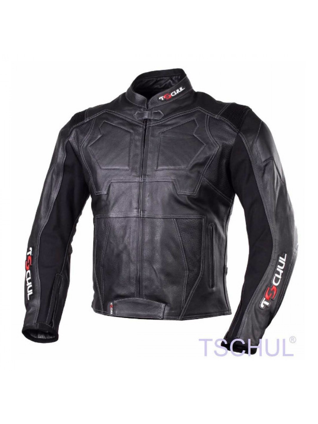 Geaca moto piele Tschul Roven all black