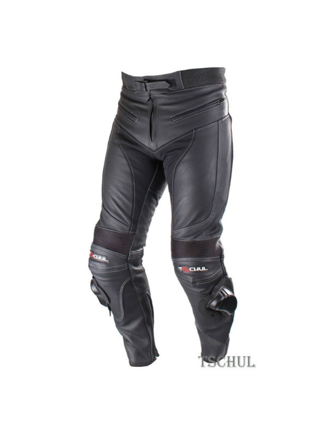 Pantaloni moto piele Tschul Slider M-60