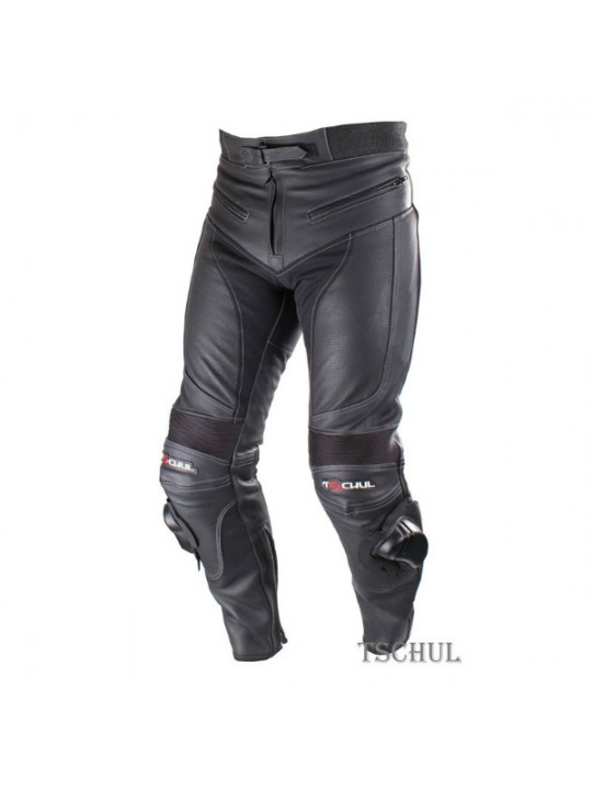 Pantaloni moto piele Tschul Slider M-60