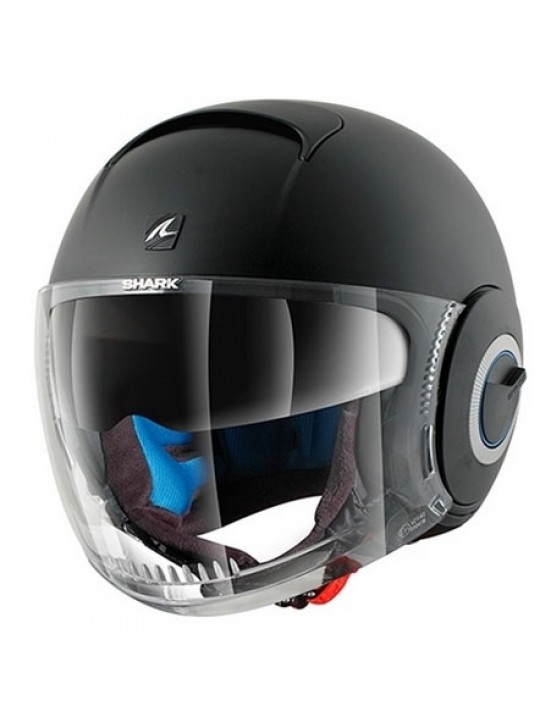 Casca Shark Nano blank negru mat