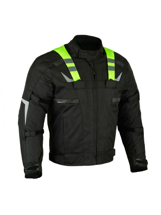Geaca moto textil SM-07 Green Flash