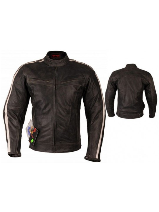 Geaca moto piele SM Retro