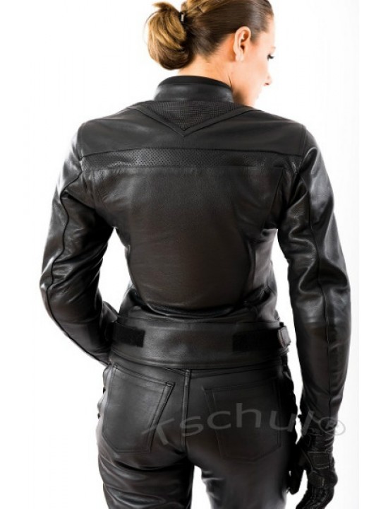 Geaca moto de dama Tschul New Jersey black