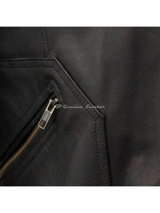 Geaca piele barbati LJSM-01