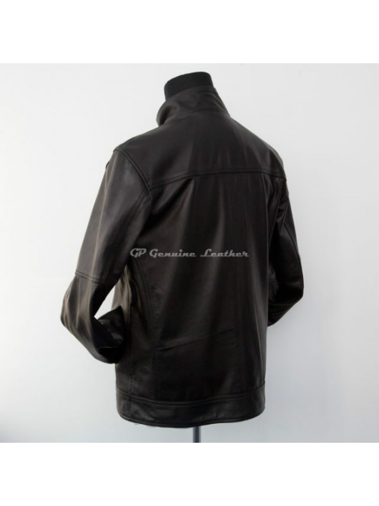 Geaca piele barbati LJSM-05