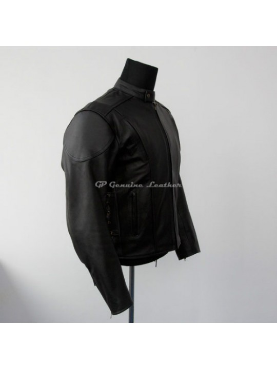 Geaca moto piele MLJM-04