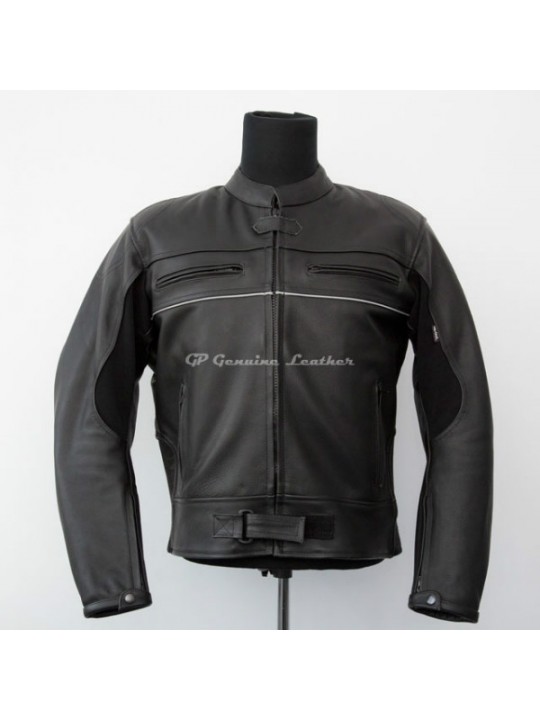 Geaca moto piele MLJM-05