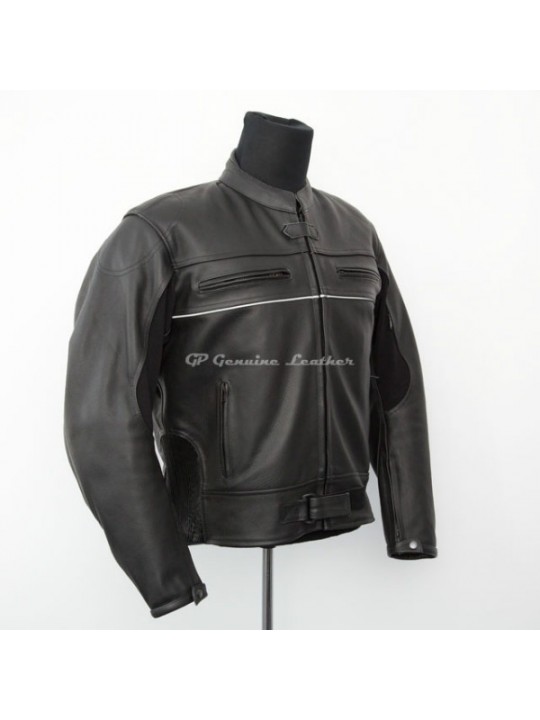 Geaca moto piele MLJM-05