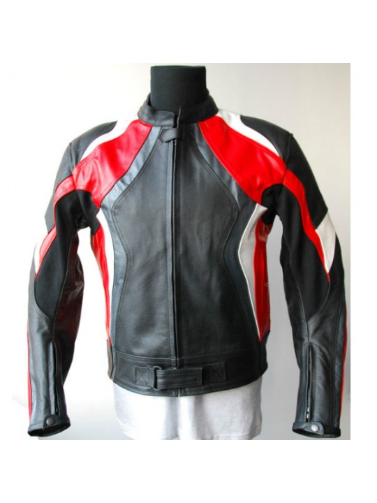 Geaca moto piele MLJM-08R